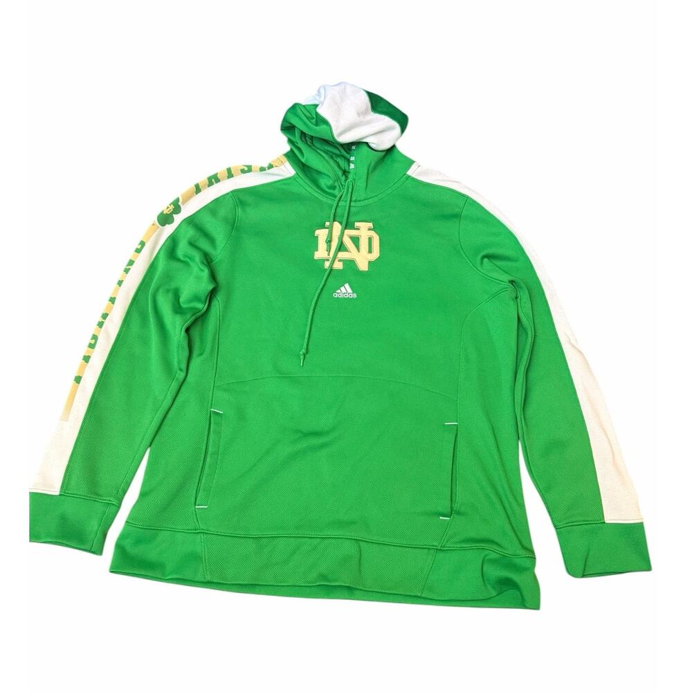 Vintage Notre Dame Pullover Hoodie Embroidered